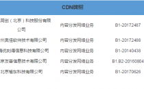 今日工信部下发新一批CDN牌照 再添5家企业