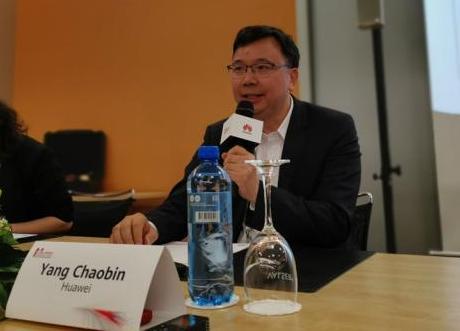 华为5G产品线总裁杨超斌
