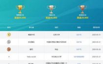 群雄争霸 “先导杯”并行计算应用大奖赛五月榜单揭晓