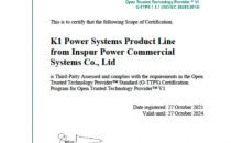 浪潮K1 Power通过ISO/IEC 20243标准认证