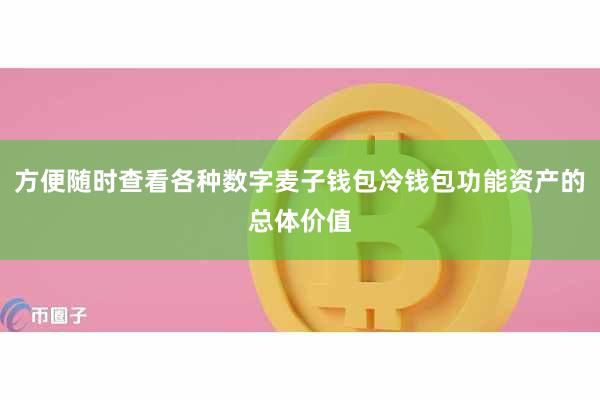 方便随时查看各种数字麦子钱包冷钱包功能资产的总体价值