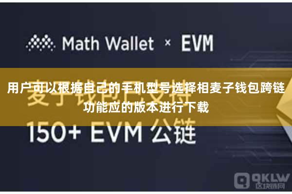 用户可以根据自己的手机型号选择相麦子钱包跨链功能应的版本进行下载